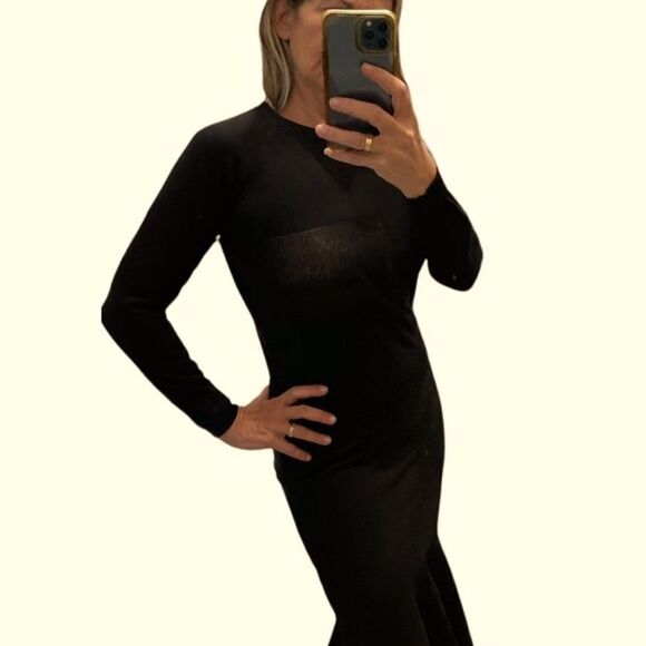 Spiritual Gangster Black On The Go Crop Sweater.Size S - Picture 2 of 14